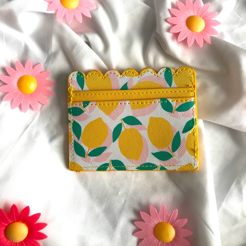 Lemon mini wallet